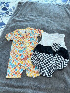 Strictly Wild Rompers Set of 2 12-18 months Girls